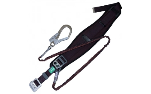 藤井電工（株）  LEX-90AL-BX  ツヨロン　ＬＥＸ安全帯　黒色　軽量型　Ｗ２５リンクルＧカット付