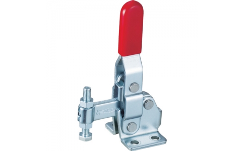 （株）スーパーツール  STDA40F  スーパー　下方押え型トグルクランプ（垂直ハンドル式）ステンレス製　全長：１１４ｍｍ　締付力：１ｋＮ