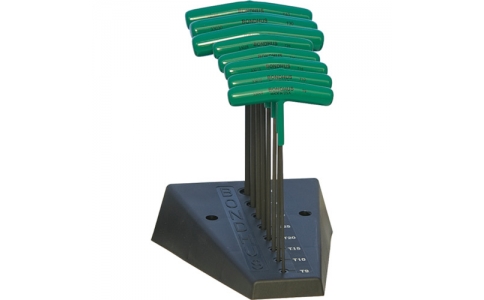 ボンダス・ジャパン（株）  TTHX8  ボンダス　トルクス［［Ｒ］］Ｔ－ハンドル　セット８本組（Ｔ９－Ｔ４０）