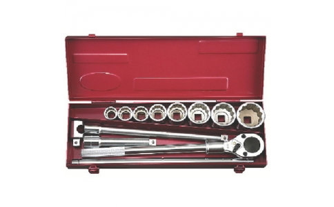 京都機械工具（株）  4989433945255  ＫＴＣ　１９．０ｓｑ．ソケットレンチセット［１３点組］