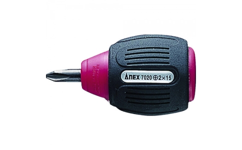 アネックスツール（株）  7020-1-15  アネックス　スタビードライバー　刃先＋１×軸長１５ｍｍ　全長６６ｍｍ