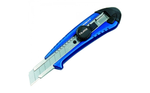 （株）ＴＪＭデザイン  AC-L501B  タジマ　カッターナイフ　ネジプロＬアルミニスト　メタリックブルー