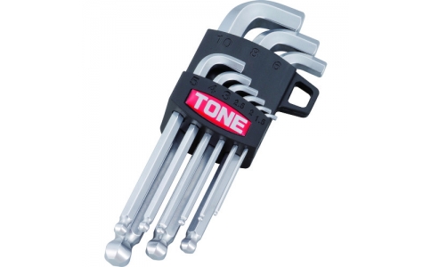 ＴＯＮＥ（株）  BS900S  ＴＯＮＥ　マスターツール首下ショートボールポイントＬ形レンチセット