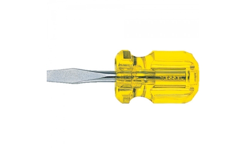 （株）新亀製作所  NO.10-3-50  サンフラッグ　ＰＣ柄細軸ドライバー３．０Ｘ５０ｍｍ