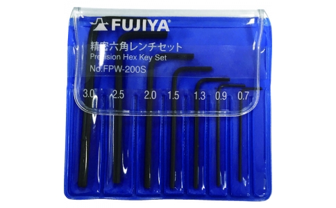 フジ矢（株）  FPW-200S  フジ矢　精密６角レンチセット　７本組