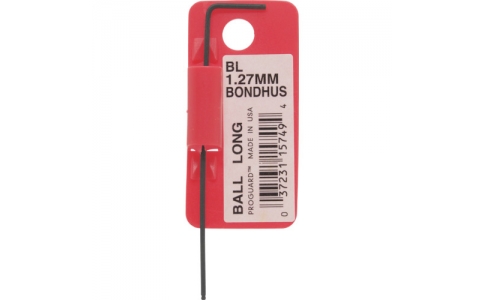 ボンダス・ジャパン（株）  BL1.27  ボンダス　ボールポイント・Ｌ－レンチ　ロング　１．２７ｍｍ　ＢＬ１．２７ＭＭ