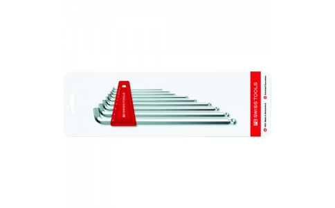 ＰＢスイスツールズ社  2212LH-10CN  ＰＢスイスツールズ　ショートヘッドボール付ロング六角棒レンチセット