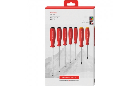 ＰＢスイスツールズ社  8250CBB  ＰＢスイスツールズ　スイスグリップ・ドライバーセット（ＢＯＸ）