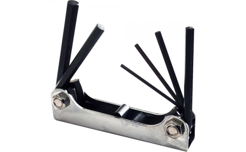 （株）ベストツール  HKN-006  ベストツール　ＢＥＳＴ　６本組ナイフ式六角棒レンチセット