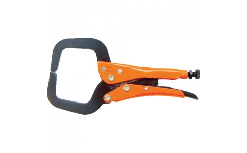 ＧＲＩＰ－ＯＮ社  124-06  ＧＲＩＰ－ＯＮ　Ｃ型グリッププライヤー　１６５ｍｍ