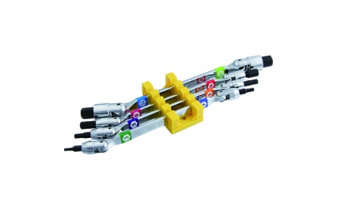 スエカゲツール（株）  DFH-4S  スエカゲ　六角棒レンチ　ダブルフレックスヘキサゴンレンチセット　４本組