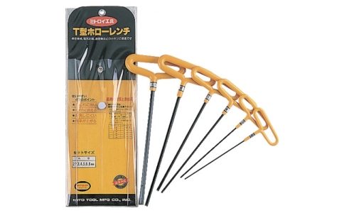 水戸工機（株）  THS6M  ミトロイ　Ｔ型ホローレンチセット　６本組（ビニールケース入）