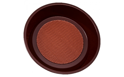 オープン工業（株）  4970115555879  ＯＰ　丸型カルトン　ゴム付　大　茶