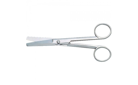 アズワン（株）  2-534-01  ＡＳ　ハサミＮＯ８直セン刀両鈍１２０　ネジ止