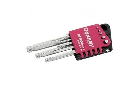 旭金属工業（株）  DWS0910  ＡＳＨ　ショートボールダックスキー六角棒レンチセット９本組