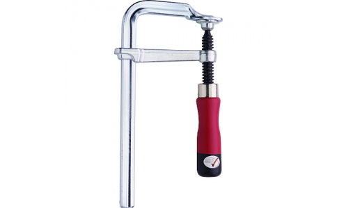 ボンダス・ジャパン（株）  90160  ボンダス　Ｌ型クランプ（強力型）　最大口開き１６０×フトコロ８０ｍｍ　１２ｋＮ