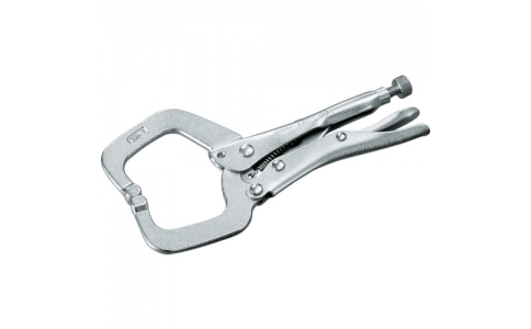 （株）ロブテックス  VC150N  エビ　バイスプライヤー　Ｃ型　１６５ｍｍ