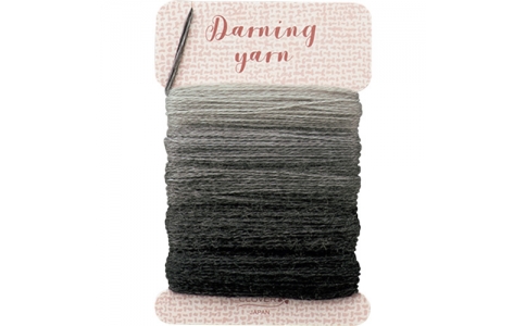 クロバー（株）  57-206  クロバー　ダーニング糸ナチュラル　グレー