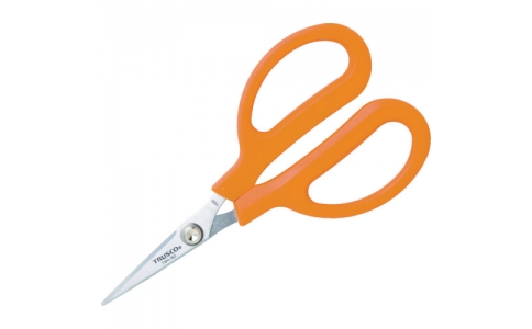 トラスコ中山（株）  TAH-160  ＴＲＵＳＣＯ　ハードはさみ（ストレートタイプ）ケブラー（Ｒ）繊維用　１６０ｍｍ