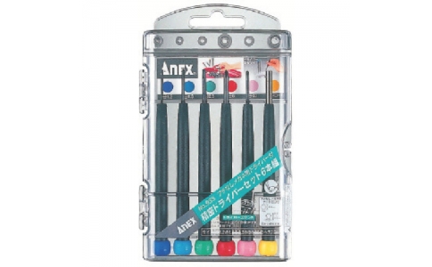 アネックスツール（株）  935  アネックス　Ｐ柄精密ドライバーセット６本組