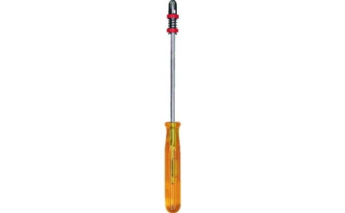 （株）新亀製作所  25-C  サンフラッグ　ビスキャッチドライバー　＃１、２×１００ｍｍ