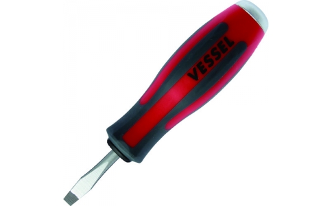 （株）ベッセル  930-6-38  ベッセル　グリップドライバー　メガドラ貫通ドライバーショートタイプ　９３０　－６×３８