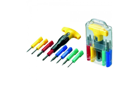 トラスコ中山（株）  TRD-8S  ＴＲＵＳＣＯ　Ｔ型ラチェット付８本組ドライバーセット