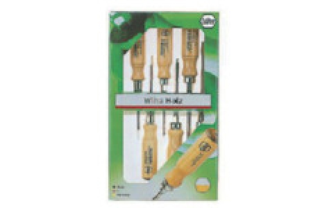 ノガ・ウォーターズ（株）  162HK6SJ  ＮＯＧＡ　木柄貫通ドライバーセット