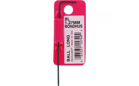 ボンダス・ジャパン（株）  BL1.27MM  ボンダス　ボールポイント・Ｌ－レンチ　ロング　１．２７ｍｍ　ＢＬ１．２７ＭＭ
