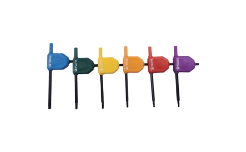 フジ矢（株）  FPW-303  フジ矢　精密ヘックスローブレンチ（いじり防止）　２－ＷＡＹタイプ　６個入り