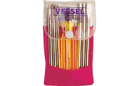 （株）ベッセル  1300H  ベッセル　検電６本組ドライバー１３００Ｈ（高圧用）