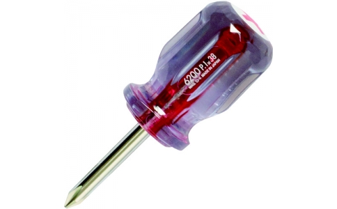 （株）ベッセル  6200-1-38  ベッセル　クリスタラインドライバースタビータイプ　６２００　＋１×３８