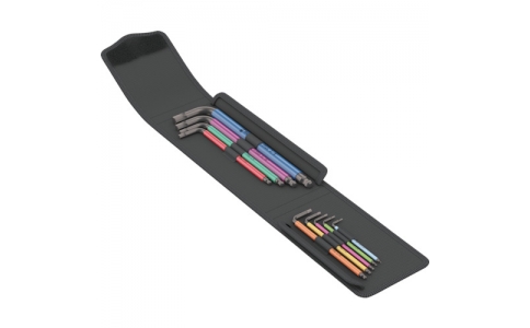 Ｗｅｒａ社  022639  Ｗｅｒａ　９５０ＳＰＫＬ／９ＳＺ　ボールポイントヘックスキーセット　インチ