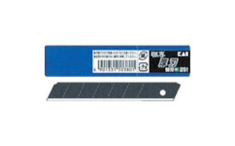 貝印カミソリ（株）  BML-25  貝印カミソリ　中型カッター替え刃中厚黒刃