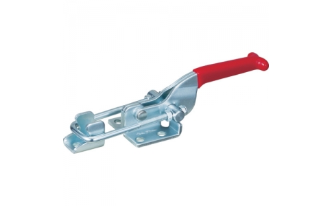 （株）スーパーツール  TLA200F  スーパー　引き止め専用型トグルクランプ　ベースタイプ：フランジ　最大支持力：３．１８ｋＮ　調整量：１０～２０ｍｍ