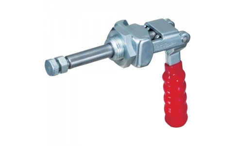 （株）スーパーツール  TDV650F  スーパー　下方押え型トグルクランプ（垂直ハンドル式）全長：２０５ｍｍ　締付力：３．４ｋＮ