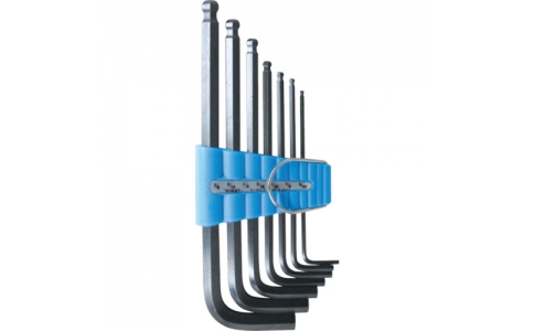 （株）エイト  4984798106013  エイト　六角棒スパナ　ボールポイント　セミロング　セット