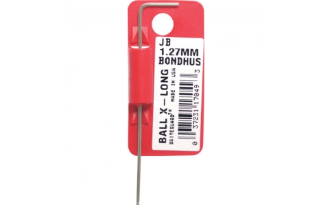 ボンダス・ジャパン（株）  JB1.27MM  ボンダス　ボールポイント・Ｌ－レンチ　エクストラロング　１．２７ｍｍ