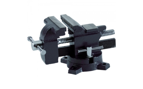 トラスコ中山（株）  TLV-100  ＴＲＵＳＣＯ　回転台付バイス（角胴シャフト）軽作業用　１００ｍｍ