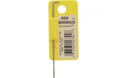ボンダス・ジャパン（株）  SBL0.050  ボンダス　スタビー・ボールポイント・Ｌ－レンチ　ロング　０．０５０インチ　（首下ショートタイプ）