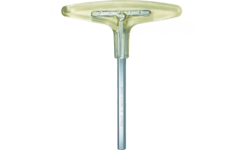 （株）エイト  EX-2  エイト　Ｔ型　六角棒スパナ　樹脂ハンドル　ショートタイプ　単品