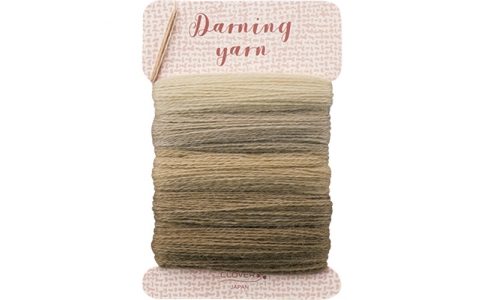 クロバー（株）  57-207  クロバー　ダーニング糸ナチュラル　ベージュ