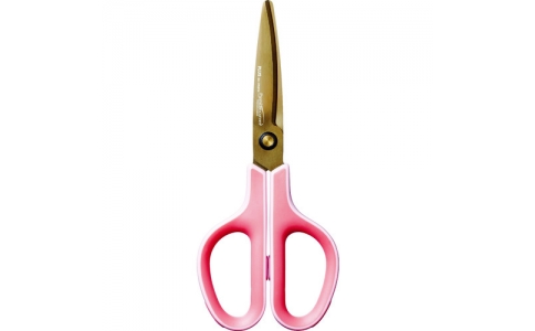 プラス（株）  34548  プラス　３４５４８）ハサミ　フィットカットカーブ　プレミアムチタン　ＳＣ－１７５ＳＴＮ　左右対称グリップ　プレミアムピンク