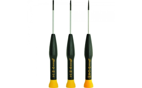 ボンダス・ジャパン（株）  5385  ボンダス　ＥＳＤ精密ドライバー（静電気防止）　３本セット