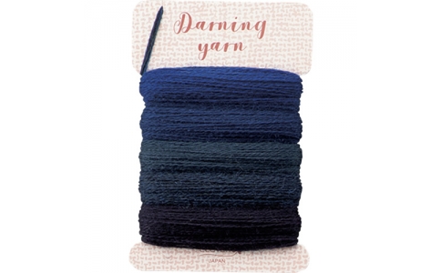 クロバー（株）  57-208  クロバー　ダーニング糸ナチュラル　ネイビー