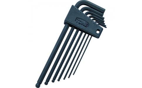 ＴＯＮＥ（株）  BPL700  ＴＯＮＥ　ロングボールポイントＬ形レンチセット　７ｐｃｓ