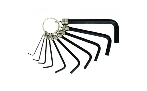 （株）マーベル  MHW-10RS  マーベル　六角棒レンチ　リング型六角棒スパナセット（１０本組）