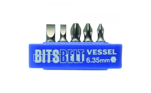 （株）ベッセル  TD-BS1  ベッセル　交換用ビットセット　Ｎｏ．ＴＤ－ＢＳ１（ビット５本組）