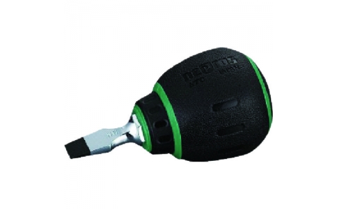 京都機械工具（株）  ND1MS-6  ネプロス　樹脂柄スタッビドライバ（マイナス）６ｍｍ