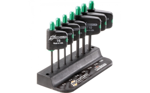 ボンダス・ジャパン（株）  TPFX7  ボンダス　トルクスプラス［［Ｒ］］フラッグハンドル　セット７本組（ＩＰ６－ＩＰ２０）